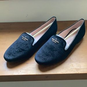 Kate Spade velvet Claudia slip on